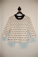 White & Black 3.1 Phillip Lim Pullover, size M