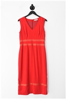 Bright Red Altuzarra Sheath Dress, size 8