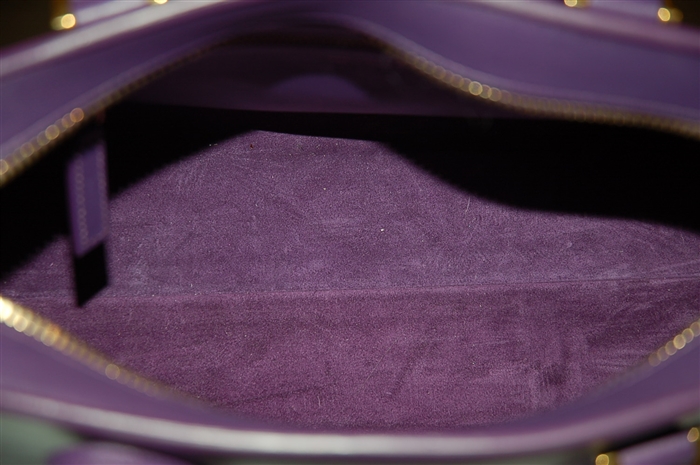 Royal Purple Saint Laurent Satchel, size S