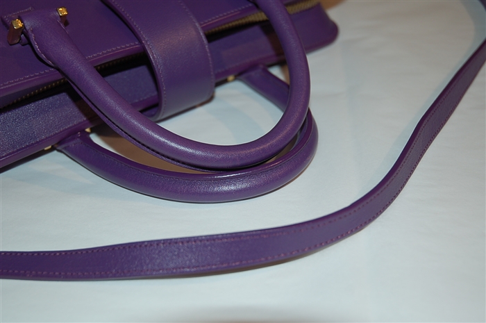 Royal Purple Saint Laurent Satchel, size S