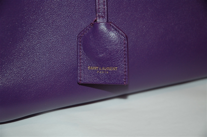Royal Purple Saint Laurent Satchel, size S