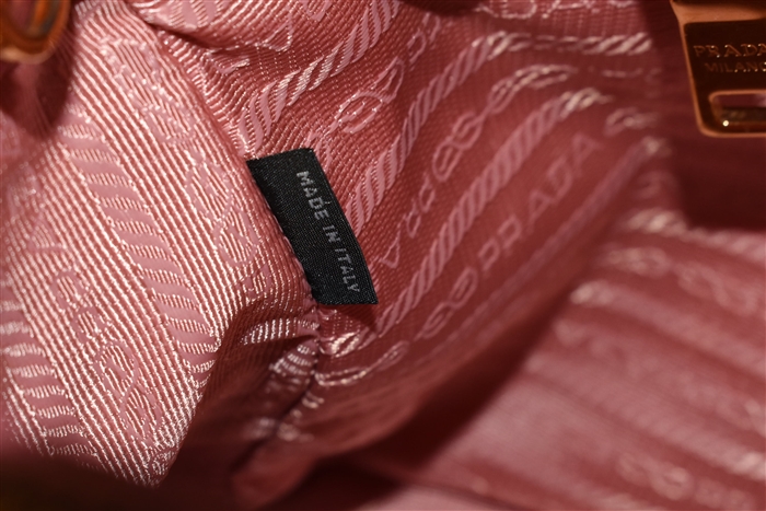 Bubblegum Prada Tote, size M