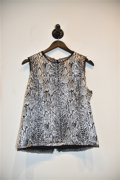Black & Silver Pink Tartan Sleeveless, size 8