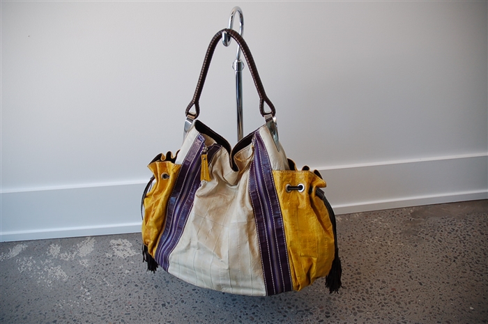 Bone Kenzo Bucket Bag, size XL