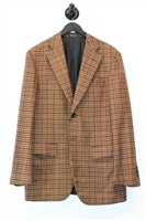 Brown Check Pal Zileri Sport Coat, size 42