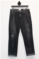 Faded Black Cambio Slim-leg Jean, size 30