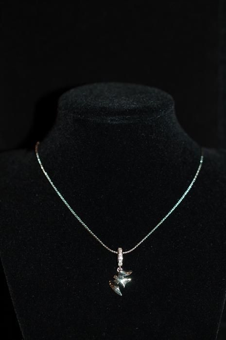 Rhodium Nina Ricci Necklace, size O/S