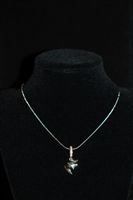 Rhodium Nina Ricci Necklace, size O/S