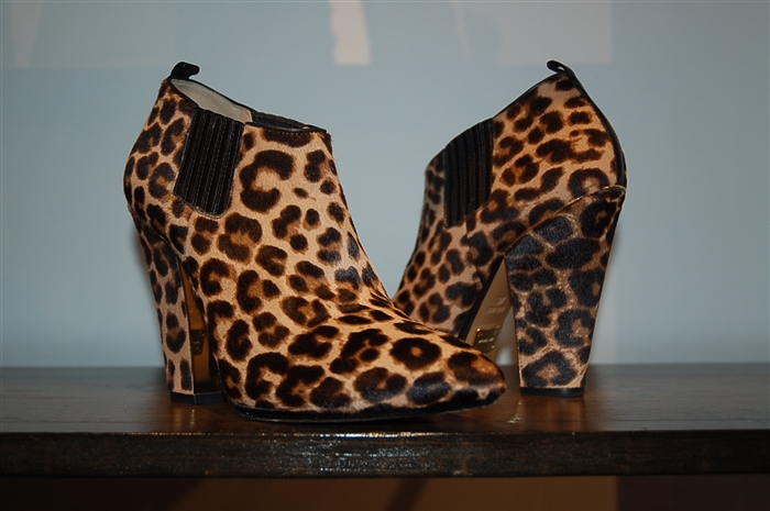 Animal Print Michael Kors Collection Booties, size 7