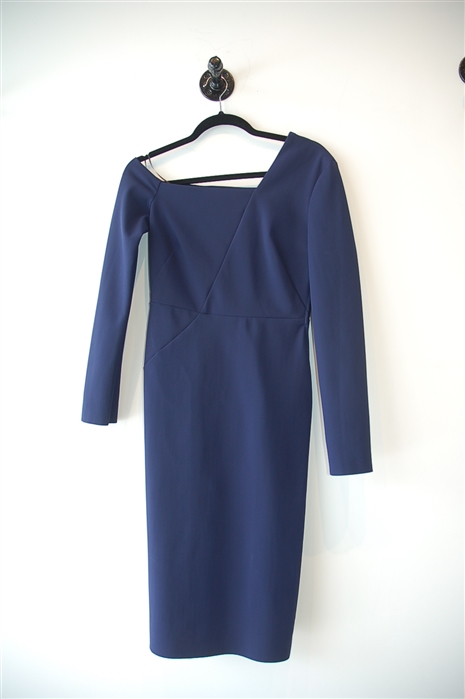 Navy Greta Constantine Sheath Dress, size M