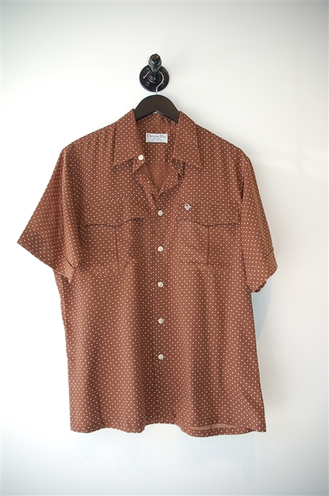 Chocolate Christian Dior - Vintage Short-Sleeved Shirt, size L