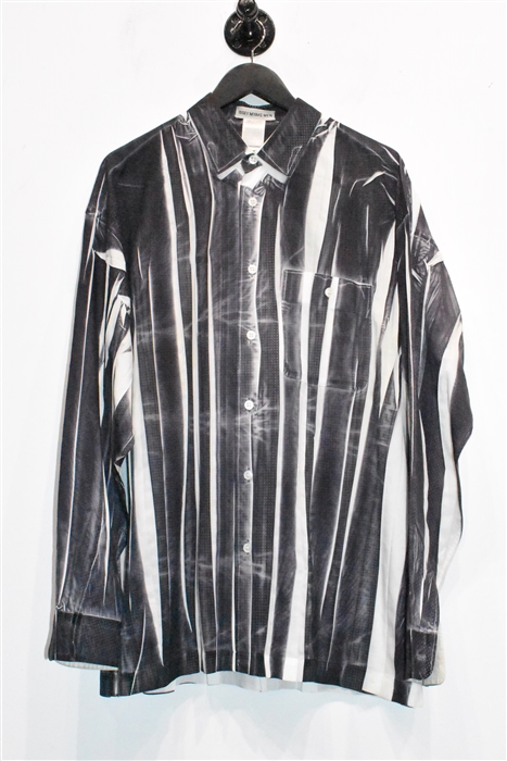 Print Issey Miyake Button Shirt, size L