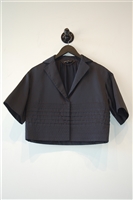 Navy Lida Baday Cropped Jacket, size 4