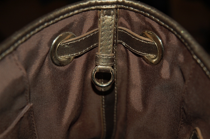 Bronze Dior Tote, size M