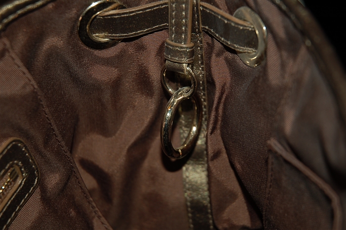 Bronze Dior Tote, size M