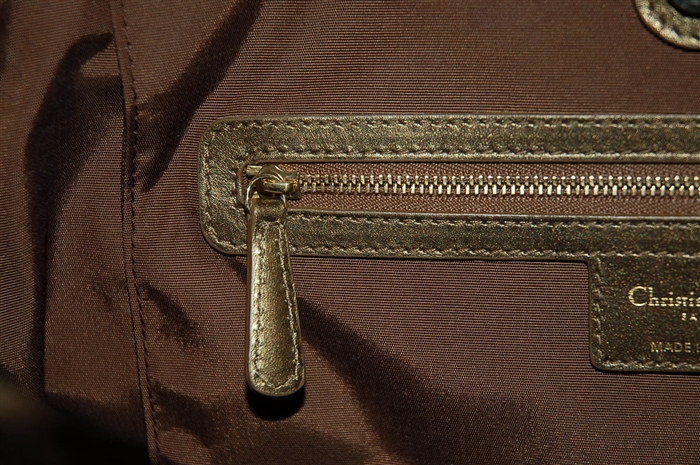 Bronze Dior Tote, size M