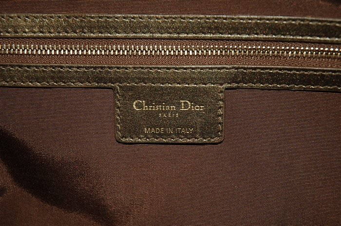 Bronze Dior Tote, size M