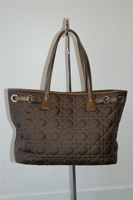 Bronze Dior Tote, size M