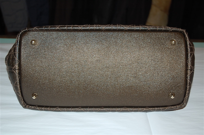 Bronze Dior Tote, size M