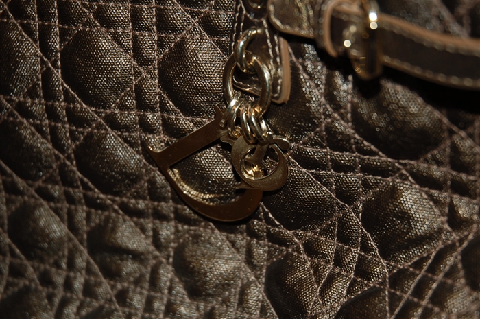 Bronze Dior Tote, size M