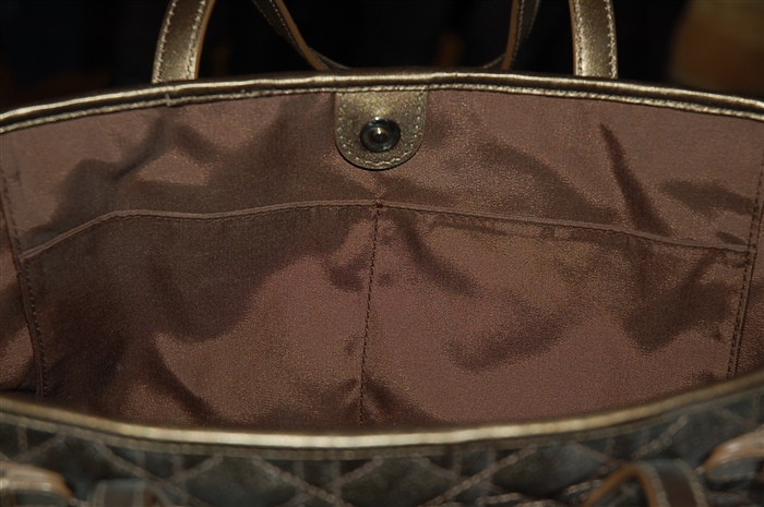 Bronze Dior Tote, size M