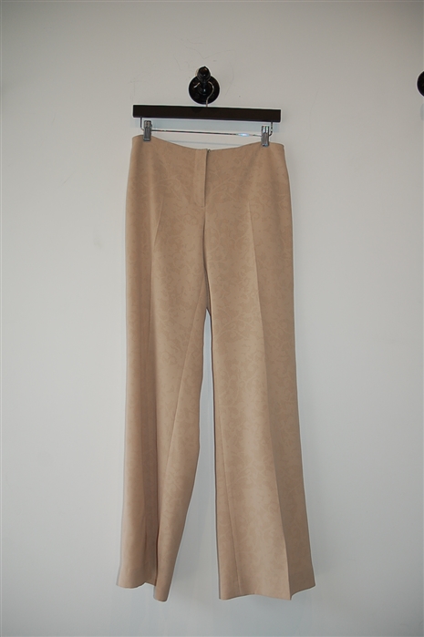 Beige Seventy Wide-Leg Trousers, size 10