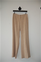 Beige Seventy Wide-Leg Trousers, size 10