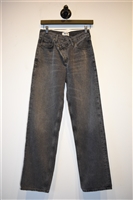 Faded Gray Agolde Straight Leg Jean, size 27