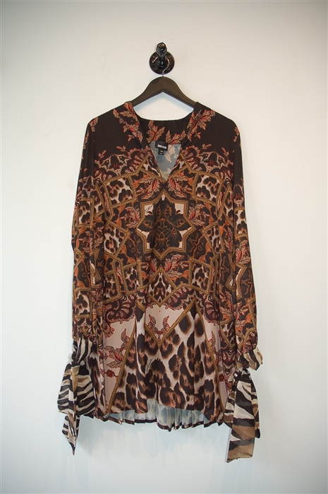 Multi-Pattern Just Cavalli Shift Dress, size 4