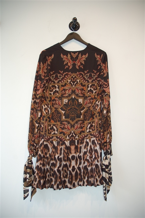 Multi-Pattern Just Cavalli Shift Dress, size 4
