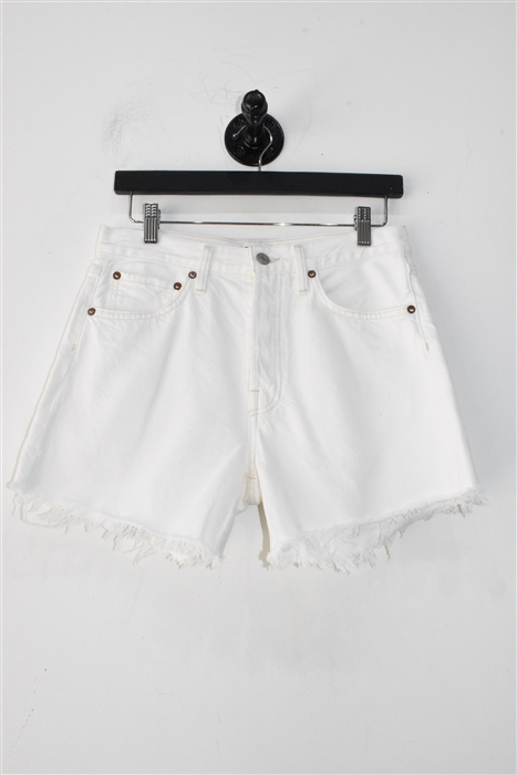 Soft White Agolde Shorts, size 26