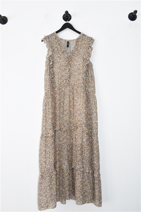 Animal Print Marc Cain Maxi Dress, size M