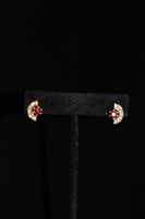 Gold Nina Ricci - Vintage Earrings, size O/S
