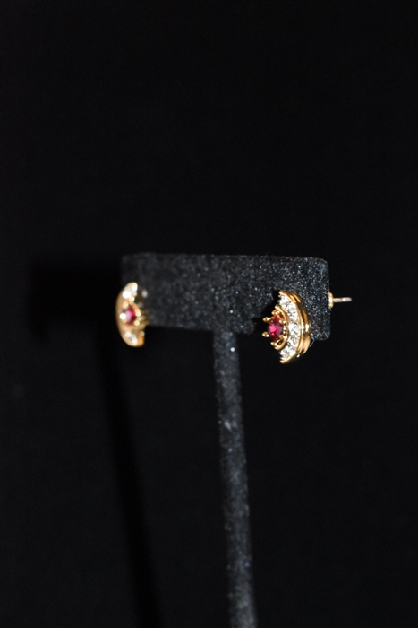 Gold Nina Ricci - Vintage Earrings, size O/S