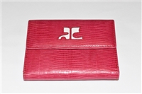 Deep Pink Courreges - Vintage Wallet, size O/S
