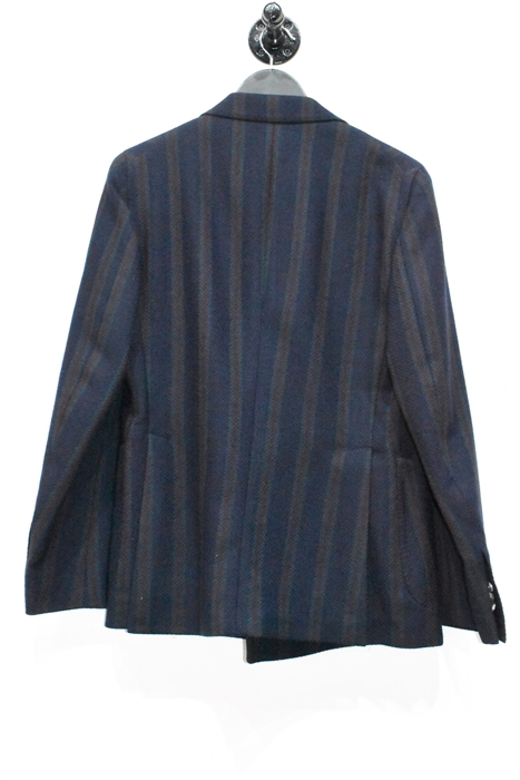 Navy Stripe Tagliatore Sport Coat, size 38