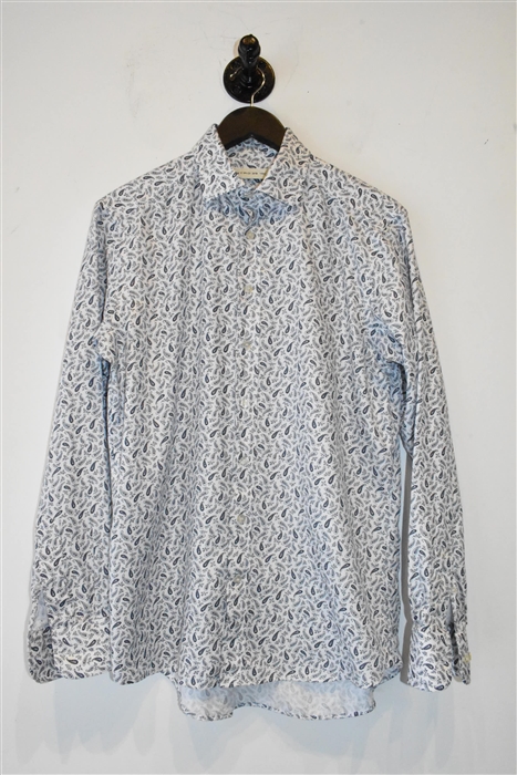 Paisley Etro Button Shirt, size M