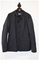 Navy Herno Raincoat, size M