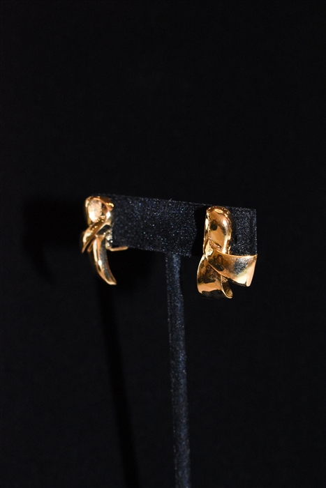 Gold Nina Ricci - Vintage Earrings, size O/S