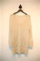 Soft Beige Sacai Luck Tunic, size S