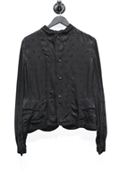 Satin Black Comme Des Garcons Blazer, size L