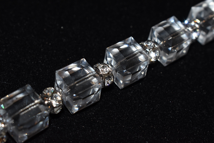 Silver Swarovski Bracelet, size O/S