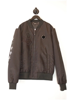 Black Philipp Plein Bomber Jacket, size 2XL