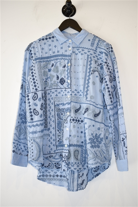 Paisley Johnny Was Button Shirt, size S