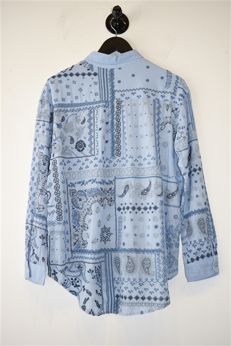 Paisley Johnny Was Button Shirt, size S