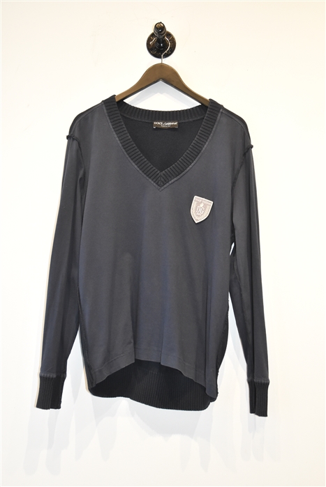 Navy Dolce & Gabbana Pullover, size XL