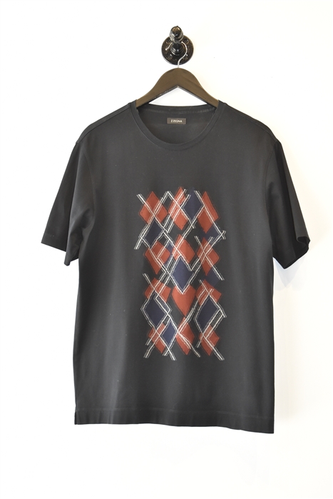 Black Z Zegna T-Shirt, size L
