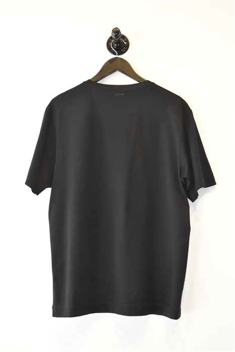 Black Z Zegna T-Shirt, size L