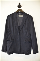 Navy Burberry Blazer, size 10