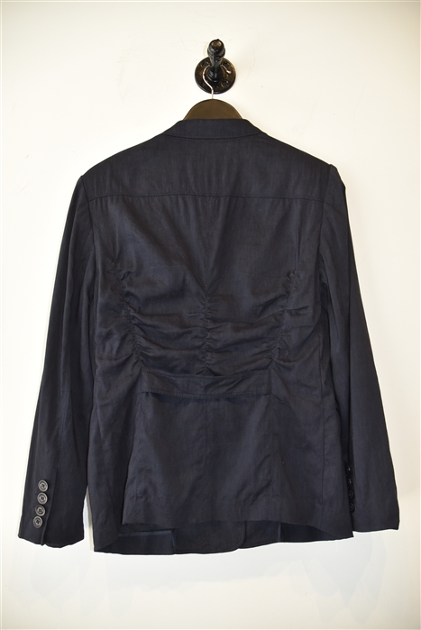 Navy Burberry Blazer, size 10